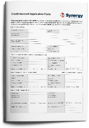 Credit account application form update