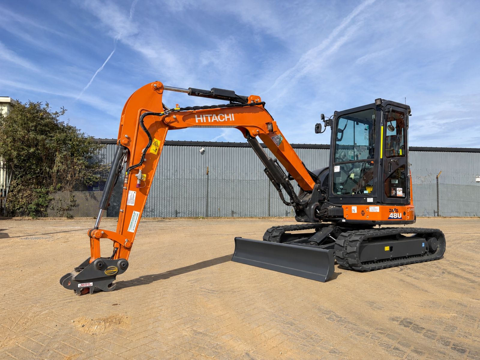 Hitachi ZX48U-6 Hitachi excavator available from Synergy Hire