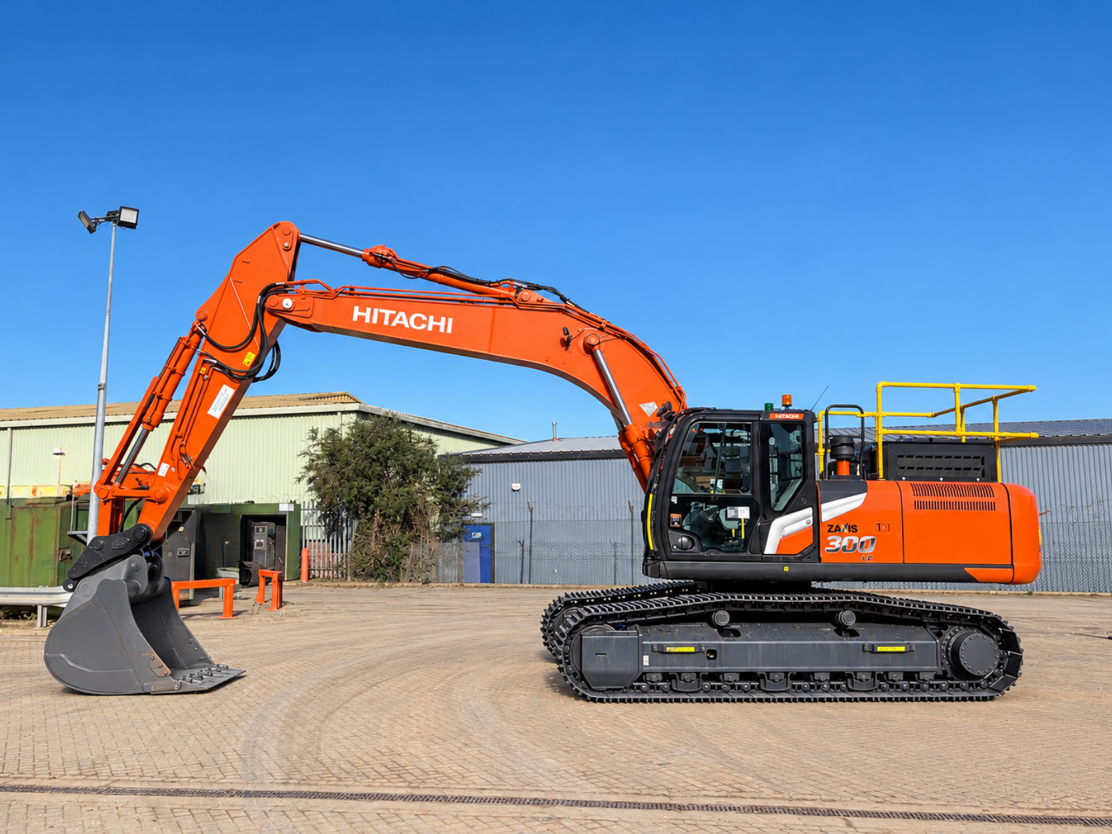 Hitachi ZX300LC-7 Hitachi excavator available from Synergy Hire