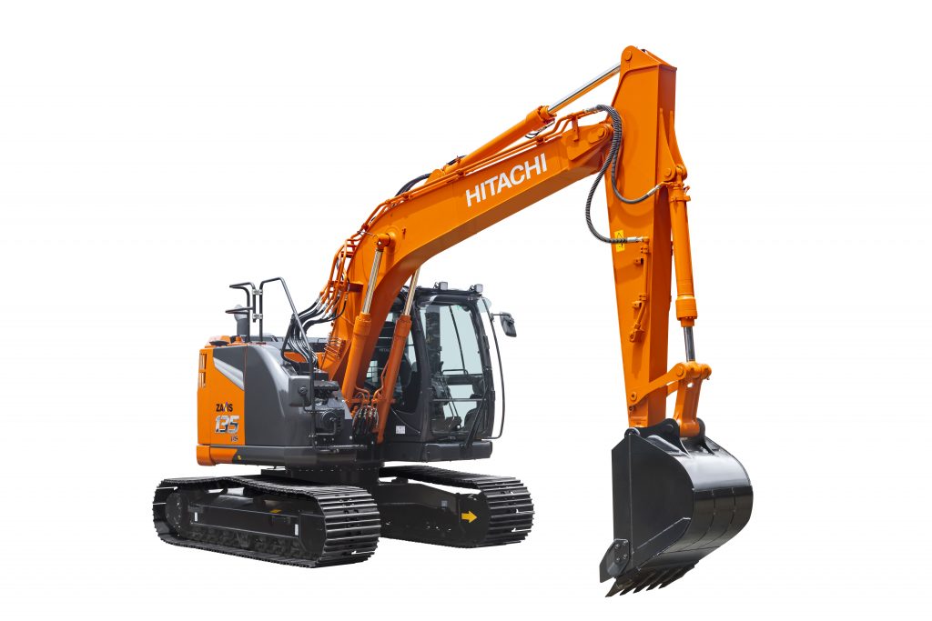 HITACHI ZAXIS135US-7 ハーベスタ仕様(1/50) ZX135 HITACHI ZX135US 7 id 3618 - YouTube